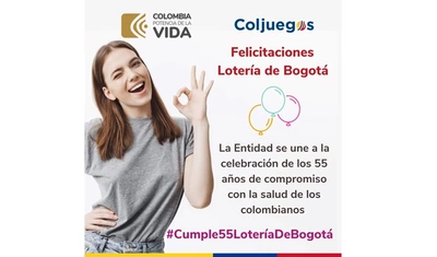 &iexcl;Feliz cumplea&ntilde;os Loter&iacute;a de Bogot&aacute;!